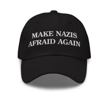 Antifascist Make Nazis Afraid Again dad hat – political activist cap.
