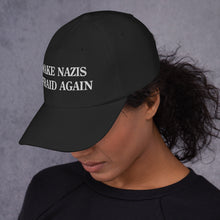 Antifascist Make Nazis Afraid Again dad hat – political activist cap.