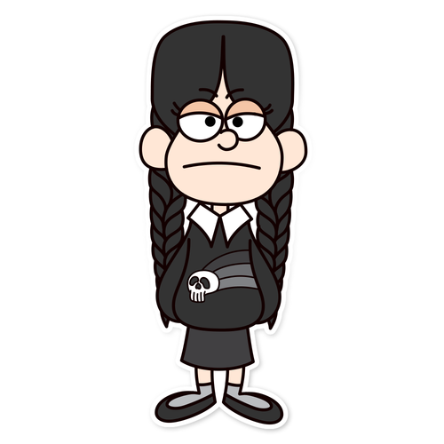 Wednesdabel - Sticker