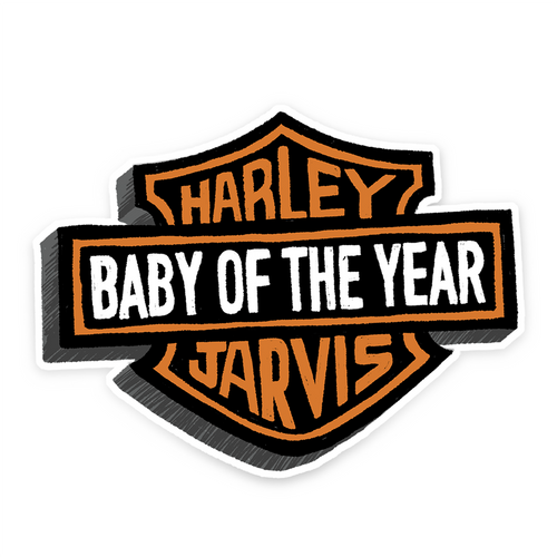 Baby of The Year - Sticker