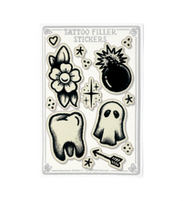 Tattoo Filler Stickers - Vol. 2 - 4 x 6 - 14 Mini-decals