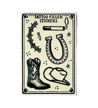 Tattoo Filler Stickers - Vol. 5 - 4 x 6 - 14 Mini-decals