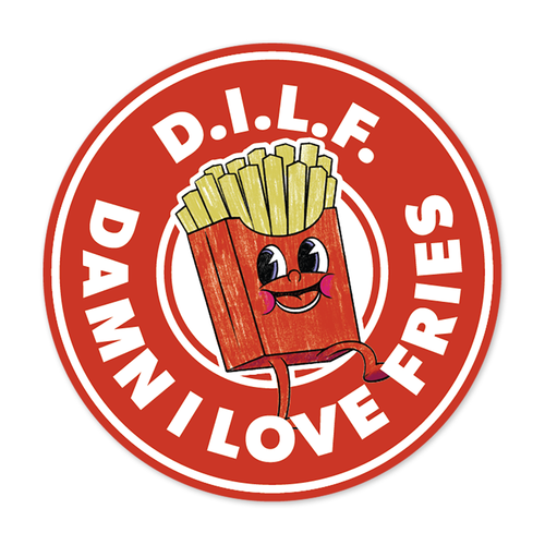 D.I.L.F. - Sticker