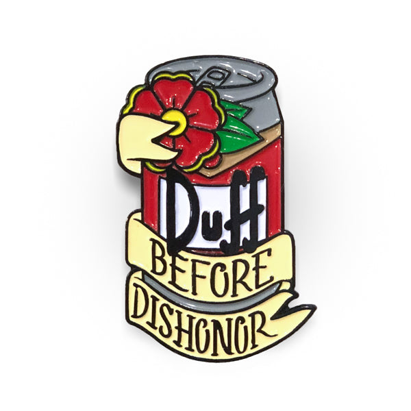 Duff Before Dishonor - Lapel Pin