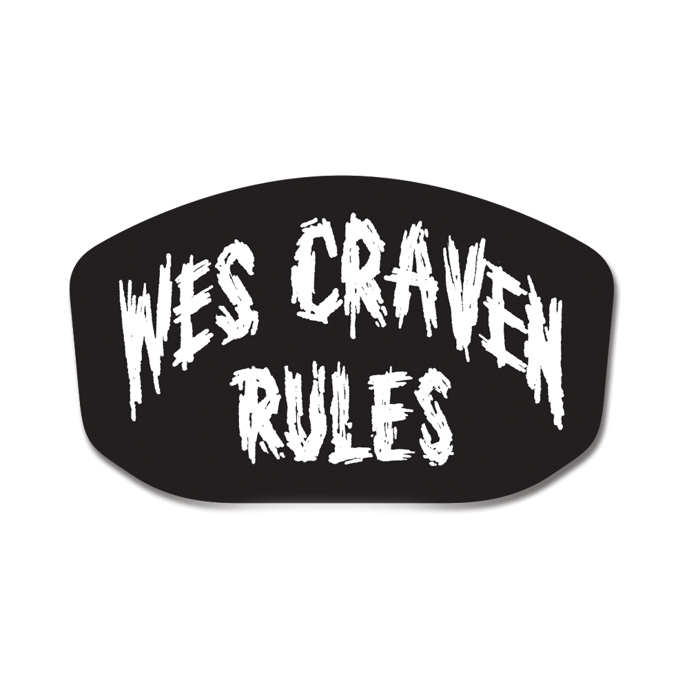 Wes Craven Rules - Sticker